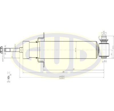  GSA341913 G.U.D.Амортизатор