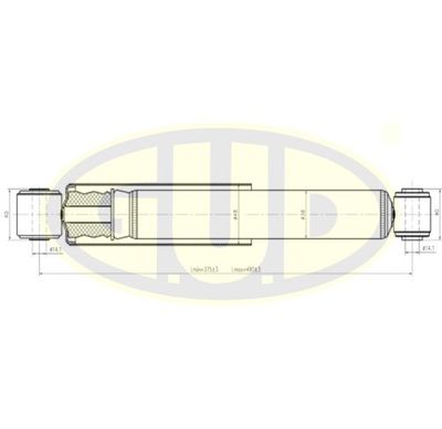  GSA343305 G.U.D.Амортизатор