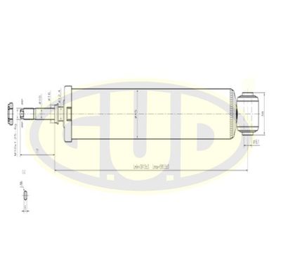  GSA344314 G.U.D.Амортизатор