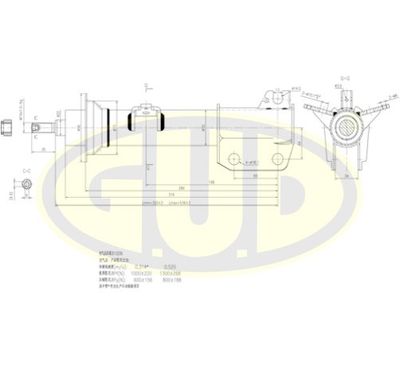  GSA334821 G.U.D.Амортизатор