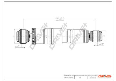  DP1610100183 Dr!ve+ Амортизатор
