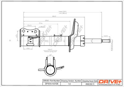  DP1610100126 Dr!ve+ Амортизатор