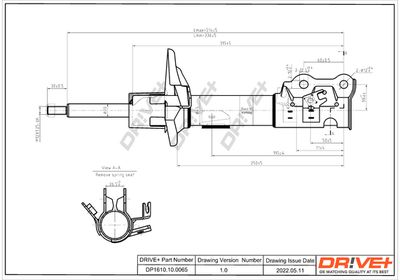  DP1610100065 Dr!ve+ Амортизатор