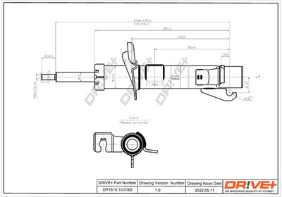  DP1610100162 Dr!ve+ Амортизатор