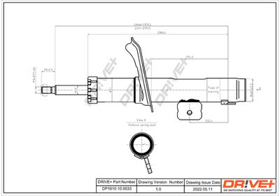  DP1610100033 Dr!ve+ Амортизатор