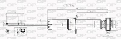  SAB822332 OPEN PARTS Амортизатор