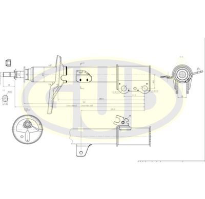  GSA334262 G.U.D.Амортизатор