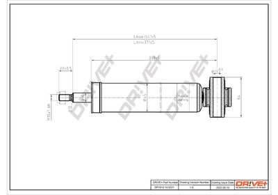  DP1610100221 Dr!ve+ Амортизатор