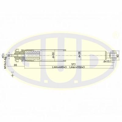  GSA553198 G.U.D.Амортизатор