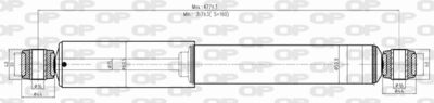  SAB849832 OPEN PARTS Амортизатор