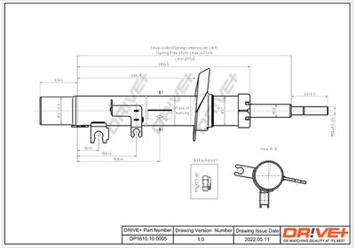  DP1610100005 Dr!ve+ Амортизатор