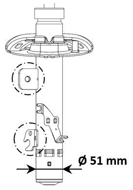  3338056 KYB Амортизатор