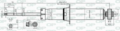  SAB838232 OPEN PARTS Амортизатор