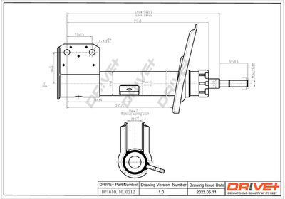  DP1610100212 Dr!ve+ Амортизатор