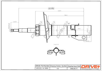  DP1610100009 Dr!ve+ Амортизатор