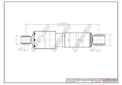  DP1610100201 Dr!ve+ Амортизатор