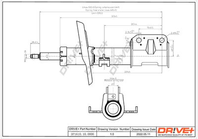  DP1610100006 Dr!ve+ Амортизатор