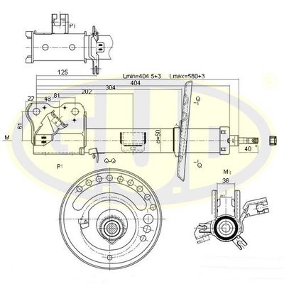  GSA777005 G.U.D.Амортизатор