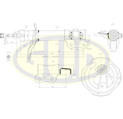  GSA338022 G.U.D.Амортизатор