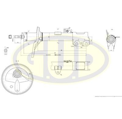  GSA335041 G.U.D.Амортизатор