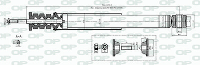  SAB856332 OPEN PARTS Амортизатор