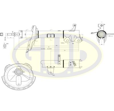  GSA334395 G.U.D.Амортизатор
