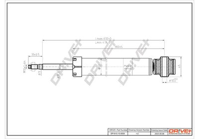  DP1610100059 Dr!ve+ Амортизатор