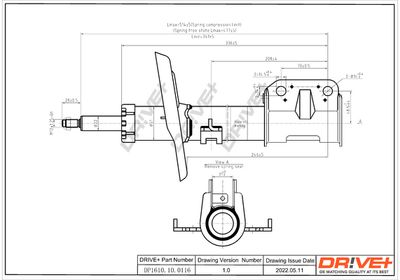  DP1610100116 Dr!ve+ Амортизатор