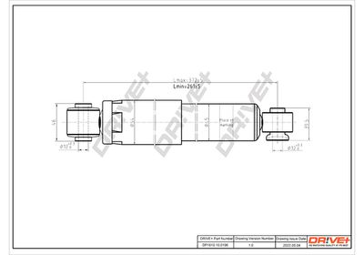  DP1610100196 Dr!ve+ Амортизатор