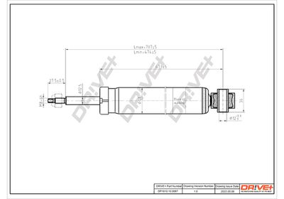  DP1610100067 Dr!ve+ Амортизатор