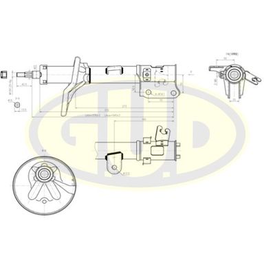  GSA339743 G.U.D.Амортизатор