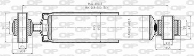  SAB858332 OPEN PARTS Амортизатор