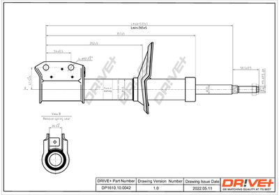  DP1610100042 Dr!ve+ Амортизатор