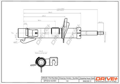  DP1610100161 Dr!ve+ Амортизатор