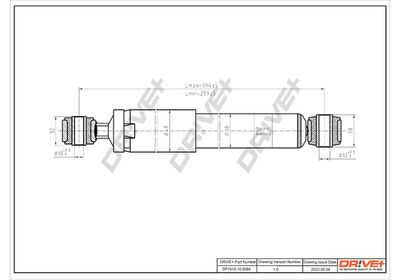 DP1610100084 Dr!ve+ Амортизатор