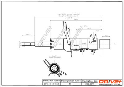  DP1610100113 Dr!ve+ Амортизатор