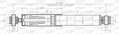  SAB819132 OPEN PARTS Амортизатор