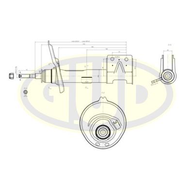  GSA333769 G.U.D.Амортизатор