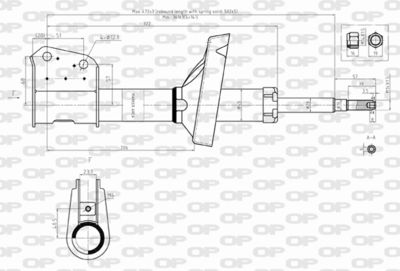  SAB836211 OPEN PARTS Амортизатор