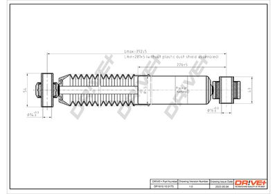  DP1610100175 Dr!ve+ Амортизатор