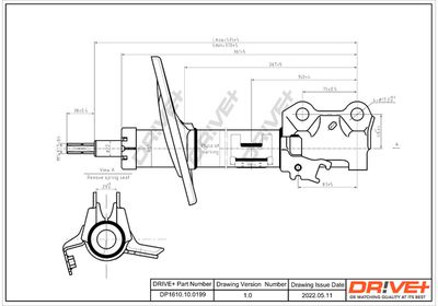 DP1610100199 Dr!ve+ Амортизатор