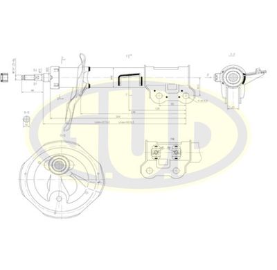  GSA338023 G.U.D.Амортизатор