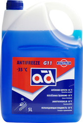  Охлаждающая жидкость AD Antifreeze -35°C G11 Blue 5л