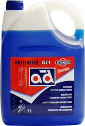  Охлаждающая жидкость AD Antifreeze -35°C G11 Blue Concentrate 5л