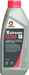  Охлаждающая жидкость Comma Xstream G30 Antifreeze & Coolant Ready Mixed 1л