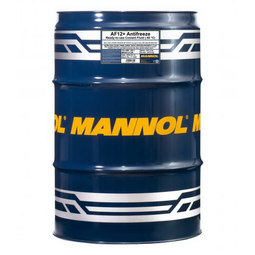  Антифриз MANNOL MN4012-DR