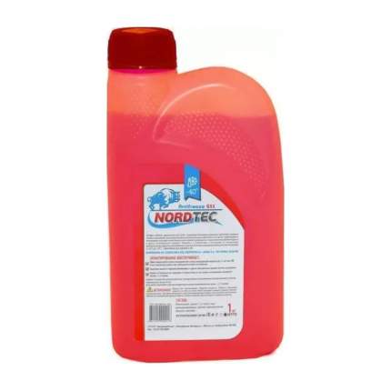  Антифриз NORDTEC NORDTEC ANTIFREEZE-40 G12 КРАСНЫЙ 1КГ КОНЦ.