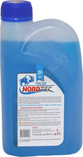  Антифриз NORDTEC NORDTEC ТОСОЛ-40 1КГ