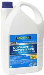  Охлаждающая жидкость Ravenol HTC Protect MB325.0 Premix -40°C 5л