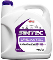  Охлаждающая жидкость Sintec UNLIMITED G12++ 5л